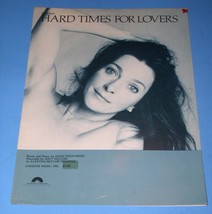 Judy Collins Sheet Music Vintage 1978 Hard Times For Lovers - £15.97 GBP