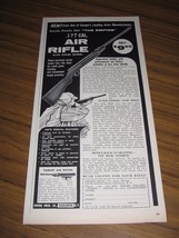 1960 Print Ad Empire .177 Cal Air Rifles &amp; Target Air Pistol Tuckahoe,NY - $8.33