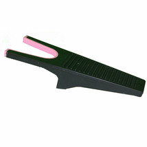 No Scuff Plastic Boot Jack Ribbed Tread - Black with Pink Soft Touch Heel Guard - £5.54 GBP
