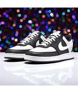 Nike Court Vision Low Women’s Sneakers White Leather Size 9.5 Casual NIB - $89.09