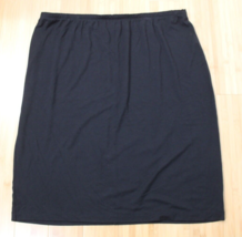 J Jill XL Black Stretch Jersey Pull-On Skirt - £20.90 GBP