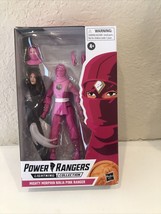Power Rangers Lightning Collection Mighty Morphin Ninja Pink Ranger Hasbro NEW - £17.16 GBP