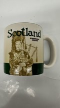 Starbucks Scotland Icon 3 oz Mug Coffee Cup Green -EUC - £44.24 GBP