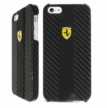 Original New Black Ferrari Hard Case Scuderia Fits Apple iPhone 4 4S OEM - £5.28 GBP