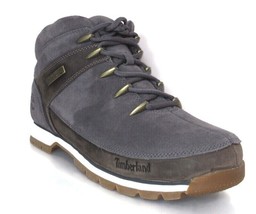Timberland Euro Hiker Sprint Mid Men&#39;s Grey Suede Leather Hiker Boots, A2HDR - £76.97 GBP