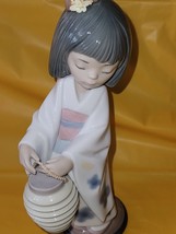 Lladro Daisa Spain Oriental Lantern Girl Porcelain Figurine 6231 Retired - £135.67 GBP