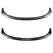 Gloss Black Front Bumper Spoiler Lip Kit fits Tesla Model Y 2020 2021 2023 3pcs - £126.83 GBP