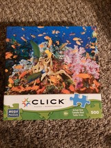 Mega Puzzles Click &quot;Rompecabezas&quot;  Ocean Coral Reef 500 pc Jigsaw Puzzle... - $7.51