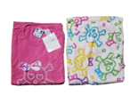 Women&#39;s 2 Piece Pink Skull Pajama Fleece Lounge Pants Cat Nap Medium NEW... - £15.53 GBP