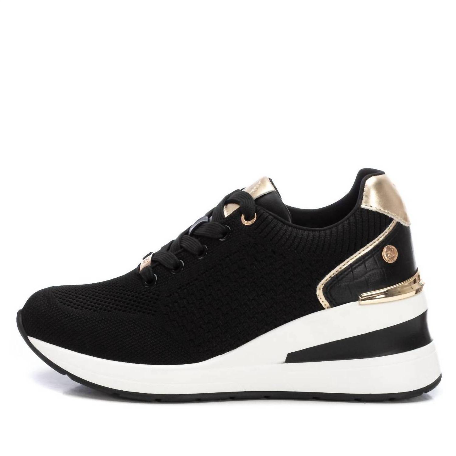 Xti Women&#39;s Wedge Comfort Sneakers Black - $88.00