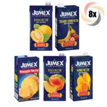 Full Box 8x Cartons Jumex Variety Flavor Drinks 64 Fl Oz ( Mix &amp; Match F... - $73.02