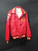 Vintage Canterbury Connecticut Fire Department Fireman Jacket Quilted Snaps - $29.99