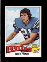 1975 Topps #30 Rick Volk Exmt Colts *XR17264 - £1.53 GBP