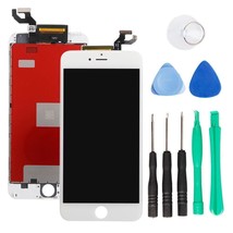 Black Full Lcd Screen Display + 3D Touch Screen Digitizer For Iphone 6S ... - £39.38 GBP