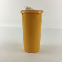 Tupperware Yellow Tall Beverage Container 261 Liquid Storage Lid Spout V... - £13.63 GBP