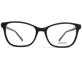 MODO Eyeglasses Frames MODEL 6521 MBLK Black Square Full Rim 51-17-140 - £74.40 GBP