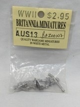 WWII 20mm Britannia Miniatures AUS13 Bazooka  - $31.67