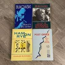 Charles Bukowski 4 Book Lot Tales of Ordinary Madness Dirty Old Man City Lights - £76.45 GBP