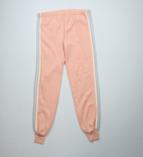 Vintage 90s Streetwear Womens Small Pastel Striped Sweatpants Joggers Pa... - £33.47 GBP