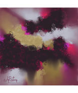 Love Shack Abstract Art Print - $110.69 CAD