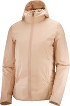 Salomon Women&#39;s Standard OUTRACK Insulated Hoodie, Sirocco, XS - $1,858.44 MXN