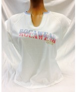 Women&#39;s Fashion Rocawear White | Lt.Blue Tee Shirt - £30.46 GBP