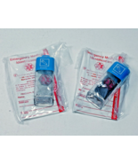 Diabetes Alert Medical ID Necklace 24&quot; Chain &amp; Wallet ID Card SET OF 2 - $149.52 MXN