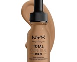 NYX Makeup ~ TOTAL CONTROL Liquid Drop Foundation ~ TCDF15 CARAMEL ~ .43... - $14.03