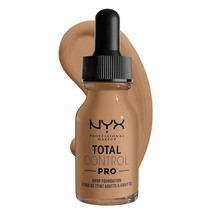 NYX Makeup ~ TOTAL CONTROL Liquid Drop Foundation ~ TCDF15 CARAMEL ~ .43... - $14.03