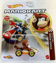 New Mattel Hot Wheels Tanooki Mario Mario Kart Package Error Diddy Kong Rare - £187.77 GBP
