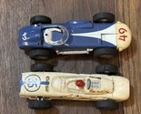 Vintage  LOT of 2 Slot Cars MARX Indianapolis Special Racer 49 And 35 Ra... - £50.63 GBP