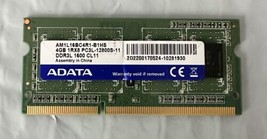 ADATA 4GB 1RX8 PC3L-12800S Laptop Memory Ram AM1L16BC4R1-B1HS - $11.74