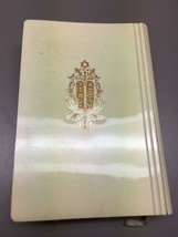 Vintage 1965 Celluloid Prayer Book Hebrew SEPHATH EMETH w/English Translation - £34.44 GBP