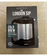 The London Sip Cold Brew Coffee Maker Iced Coffee Pitcher Cold Brewer 15... - £34.84 GBP