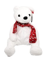 TY White Year 2000 Holiday Teddy Beanie Baby - $166.60 MXN