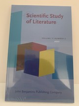 Scientific Study of Literature Volume 11 Issue Number 2 2021 TextBook - £18.99 GBP