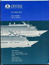Crystal Cruises 1995 Cruise Atlas Harmony Crystal Symphony Maiden Voyage  - £37.11 GBP