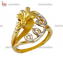 18 Kt, 22 Kt Yellow Gold Engagement Women Ring 3 - 8 Gms Size 7 8 9 10 11 12 13 - £621.35 GBP+
