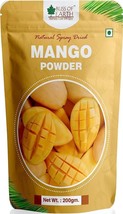 Organic &amp; Natural Mango Powder For Smoothie Shake Juice Cake &amp; Ice Cream 200g - £13.28 GBP