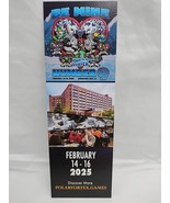 2025 Polar Vortex Be Mine Number 9 Promotional Bookmark 6&quot; X 2&quot; Lisle IL - $18.99 CAD