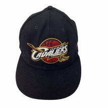 Cleveland Cavaliers NBA Basketball Size 7 1/8 New Era Black Ball Cap 2010-17 - £15.00 GBP