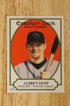 2005 Topps Baseball Card Cracker Jack Mini Stickers Aubrey Huff #62 Tampa Bay - £1.57 GBP