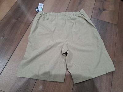 OshKosh B'gosh Boys Stretch Fit Children Shorts Size 12 Khaki Classic Chino Item image 2