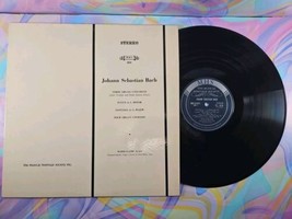 Bach: Three Organ Concertos / Fugue In C Minor (Record) VG+ MHS 800 - $9.49