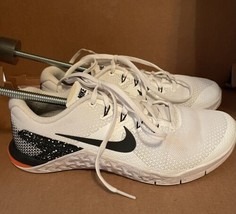 Nike Women’s Metcon 4 924593-103 White Running Shoes Sneakers Size 8.5 - $44.99