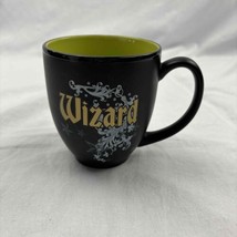 Universal Studios Harry Potter Mug Black Wizard Print Ceramic Coffee Cup - £11.90 GBP