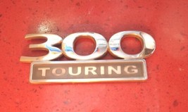 05-10 Chrysler 300 Touring Emblem Logo Symbol Badge Trunk Rear Chrome OEM  - £7.74 GBP