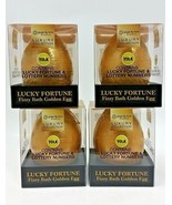 LOT 4 ~ Lucky Fortune Fizzy Bath Bomb Golden Egg Luxury Collection NIB S... - $739.70 MXN
