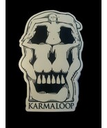 VTG Karmaloop Skull Glow In Dark 6” Sticker Skateboarding New Creep Stre... - $272.32 MXN