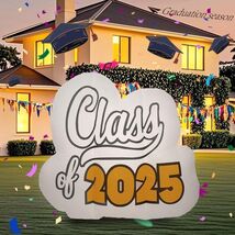 InfleasJoiy 4FT Graduation Inflatable Street Sign LED White Outdoor Decor - $252.04 MXN InfleasJoiy 4FT Graduation Inflatable Street Sign LED White Outdoor Decor - $252.04 MXN